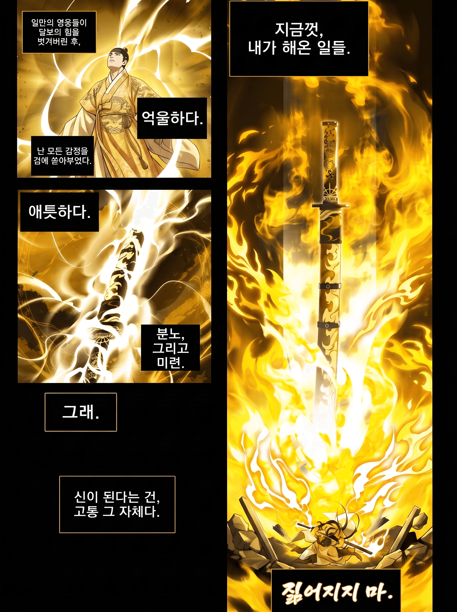 INKREAT Comic Studio 패널 · 연출 화면